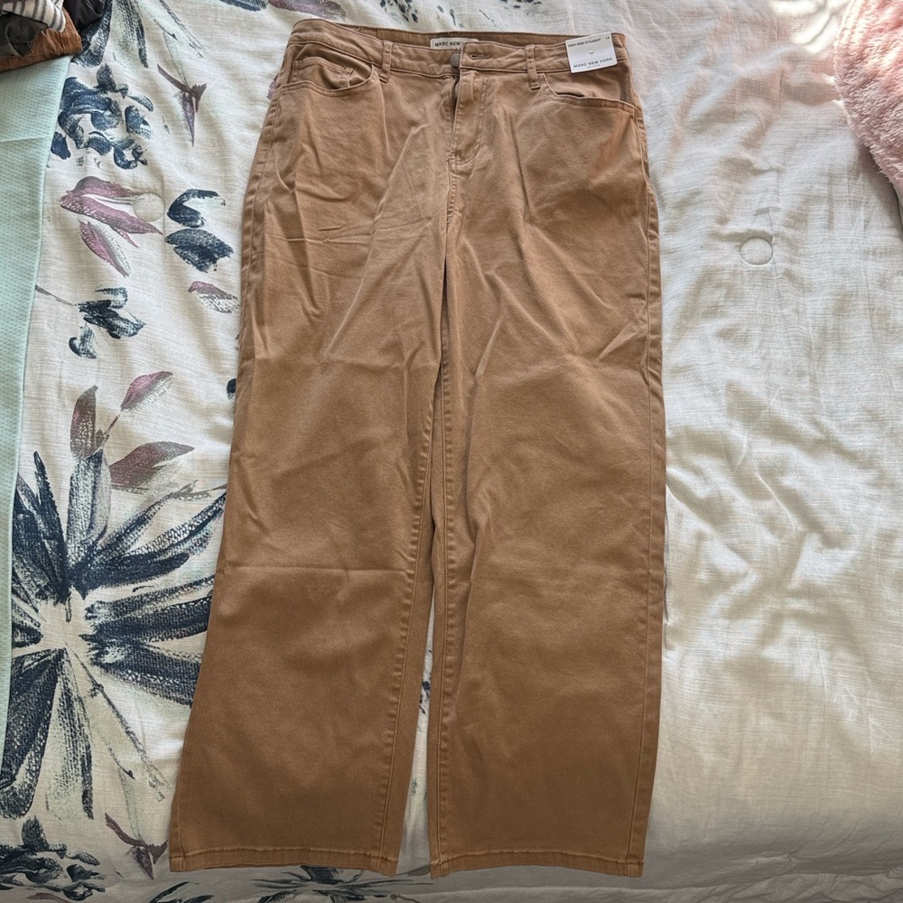 High Rise Straight Jeans